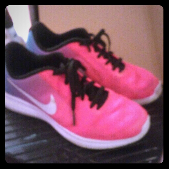 pink and baby blue nikes